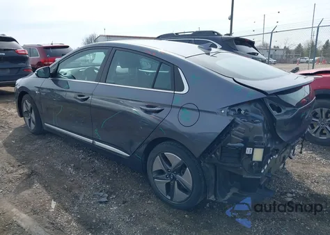 2020 Hyundai Ioniq Hybrid Sel z USA, uszkodzony, nr VIN KMHC85LC4LU207699